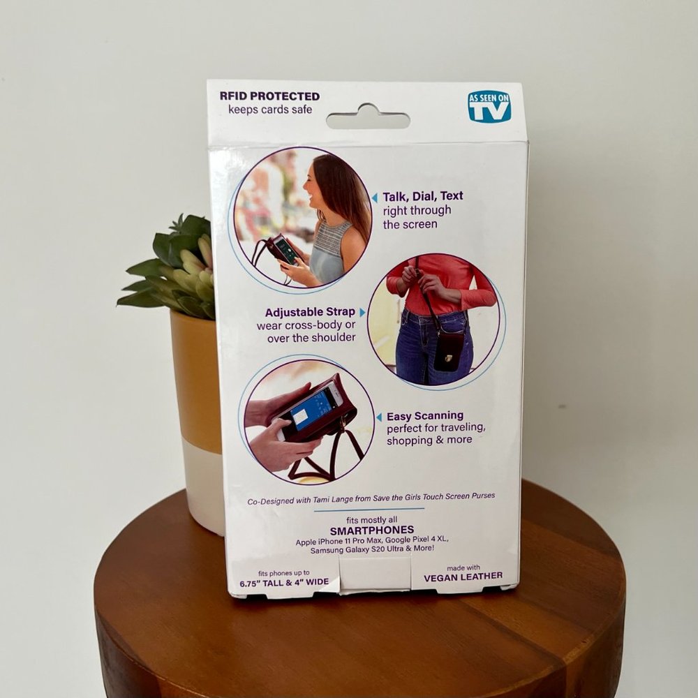 NIB Touch Screen Purse - Picture 3 of 6